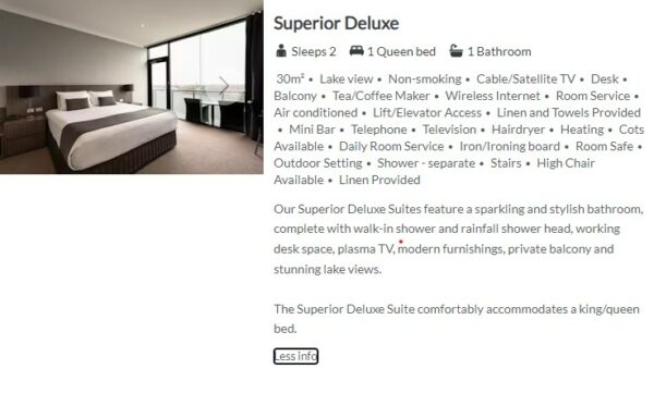 Superior Deluxe Suite (Sleeps 2)